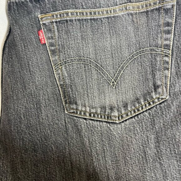 Levis 501 Mens Jeans Two-Tone Colorblock Button Fly Coastal Size 40x34 - Picture 5 of 6